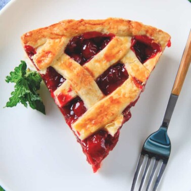 keto cherry pie